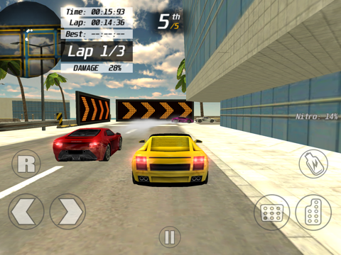 3D Street Racing 2 for iPad screenshot 4