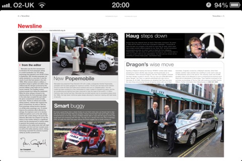 Mercedes Owner Magazine screenshot 2