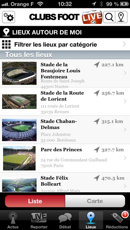 Clubs Foot Live - L'actu du football en temps réel screenshot-4