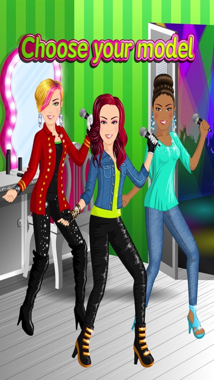 Pop Star Free Dress Up game For Girls LLC