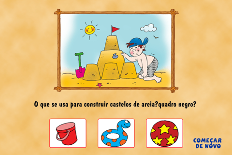 Teste Genius Kid - Aplicativo educativo para seu filho em idade pré-escolar screenshot 3