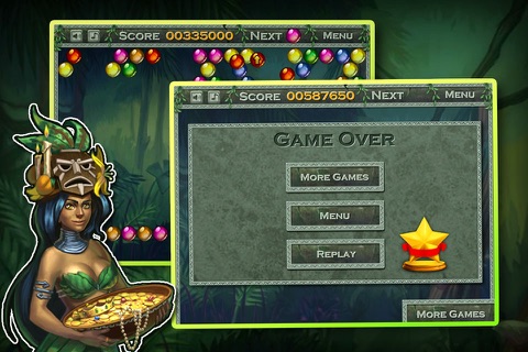 Mayan Bubble Shooter screenshot 4