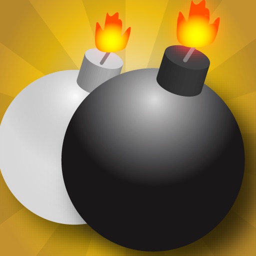 Bombs in a Row Free iOS App