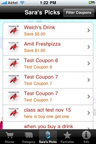 Coupon Sara screenshot 3