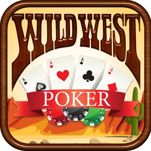 A Wild West Video Poker Game - Win Daily Bonus Payouts iOS App