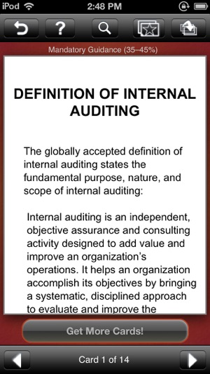 CIA Exam Notes - Wiley Certified Internal Auditor Exam Revie(圖2)-速報App