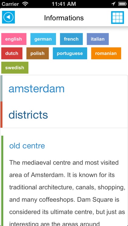 Amsterdam offline map, guide & hotels screenshot-4