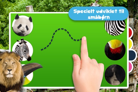 Free Kids Puzzle Teach me Zoo: Learn about funny zoo animals like the lion, the tiger and the monkey screenshot 2
