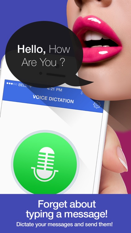 Voice Dictation for WhatsApp - Dictate your messages for the popular messenger