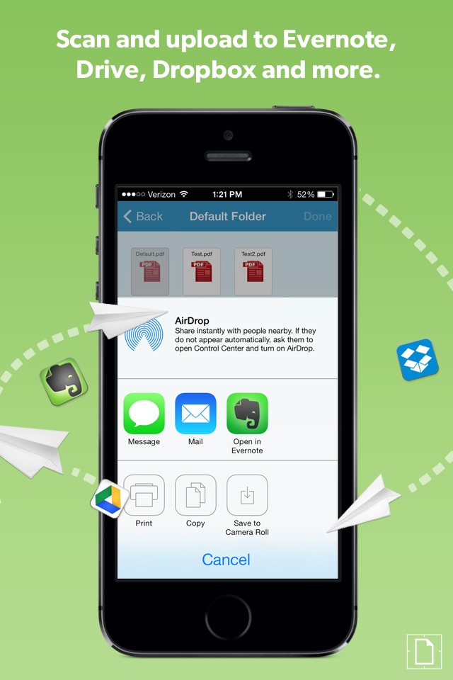 Travelscan - Turn your iPhone into a pocket-sized PDF scanner screenshot 4