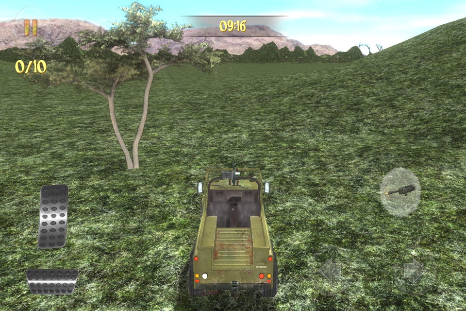 Safari 4x4 Driving Simulator 2: Zombie Poacher Hunter screenshot 3