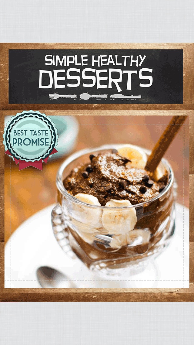 Simple Healthy Desserts screenshot1