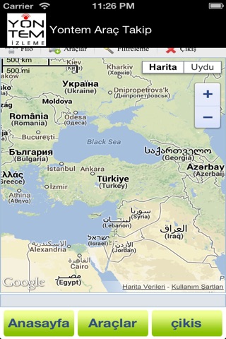 Yöntem Araç Takip screenshot 2