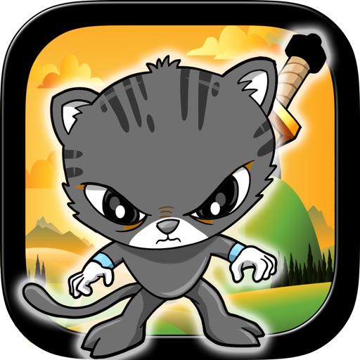 Clumsy Crazy Cat Ninja Pro - An Awesome Animal Escape Blast