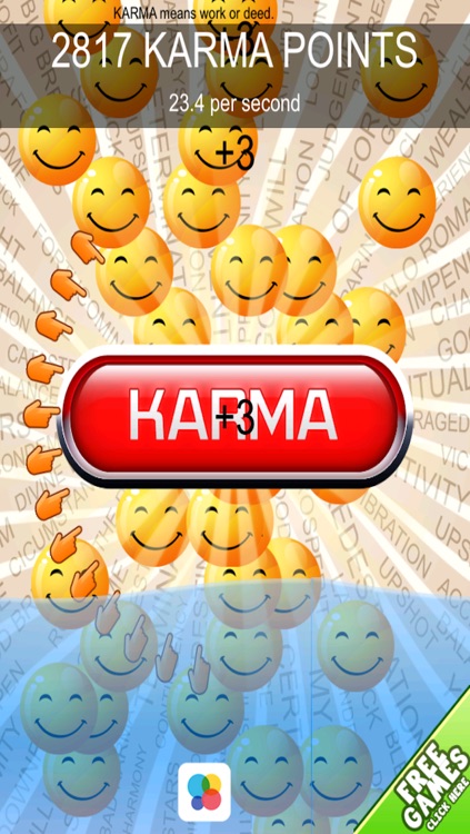 Good Karma Clicker Dash - Fun Addicting Collecting Challenge Free