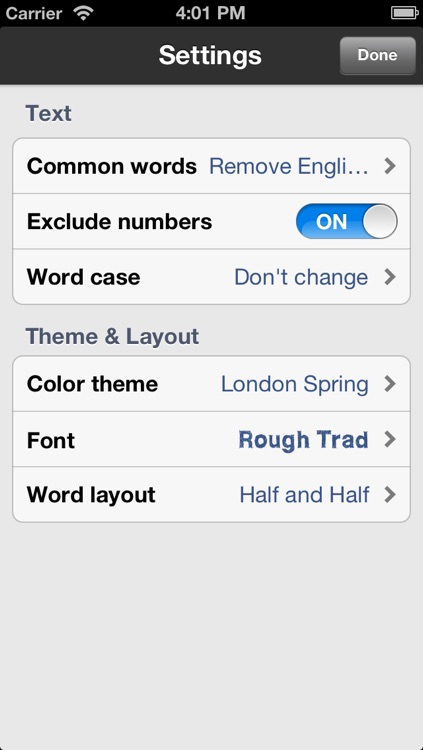 Word Collage screenshot-3