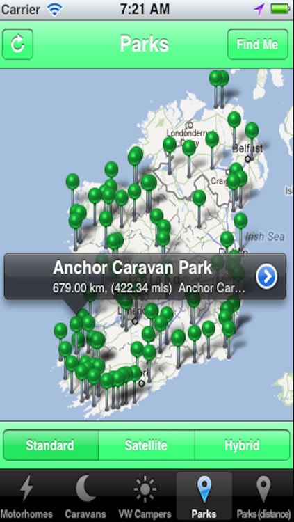 Caravan, Motorhome and Camping guide to Ireland