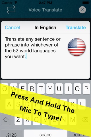 Translate Voice - All 52+ Languages Free screenshot 4