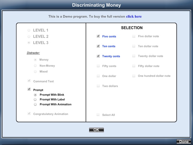 Discriminating Money (with Australian Currency) iPad v 1.0, (圖2)-速報App