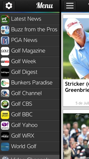 Golf News Pro(圖1)-速報App