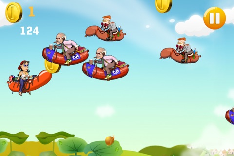 Alpha Hot Dog Battle - Sausage Riders Adventure screenshot 3