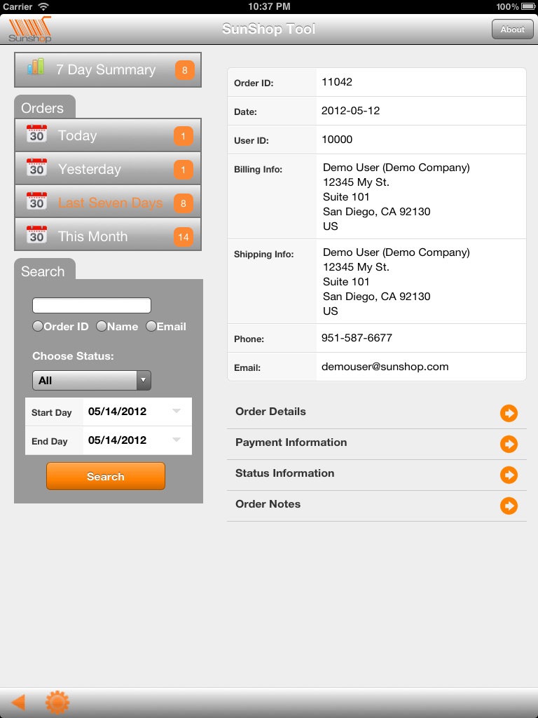 SunShop Tool for iPad screenshot 3
