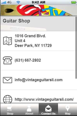 Guitar Shop app screenshot 2