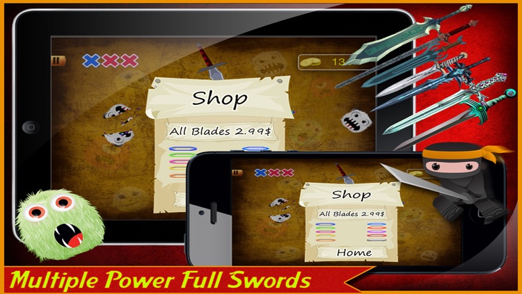 Monster Ninja Lite screenshot-3