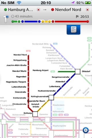 Hamburg Metro Maps screenshot 2