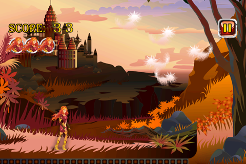Immortal Runner - Girl Knight of the Kingdom vs Temple Camelot Dragons screenshot 2