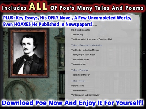 The Complete Edgar Allan Poe screenshot 4