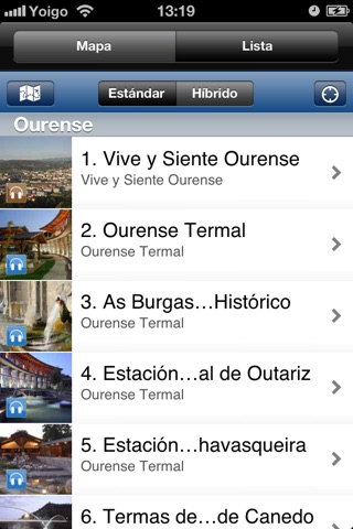 Audioguía Ourense screenshot 2