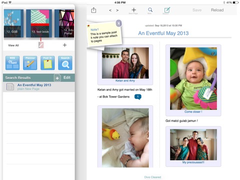 zIdeabooks all-in-one organizer and productivity app screenshot 4