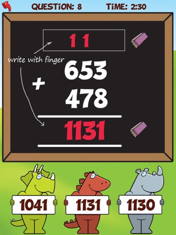 A Math Regrouping App: Addition and Subtraction HD screenshot 4