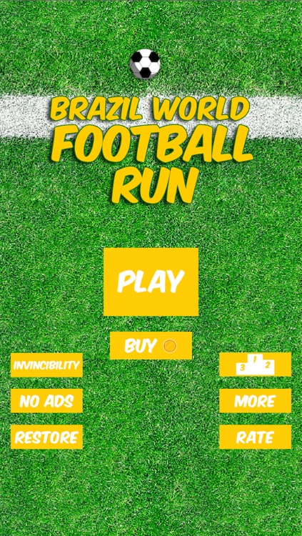 Brazil World Football Soccer Run 2014 Free screenshot-4