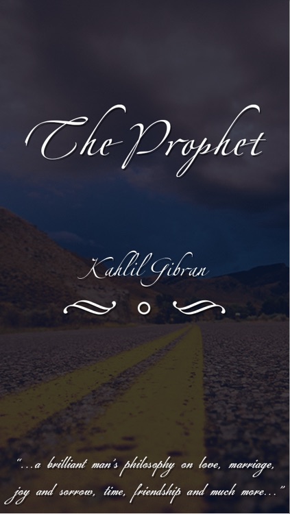 Kahlil Gibran's : The Prophet