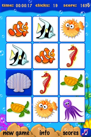 Memory Sea Life screenshot 2