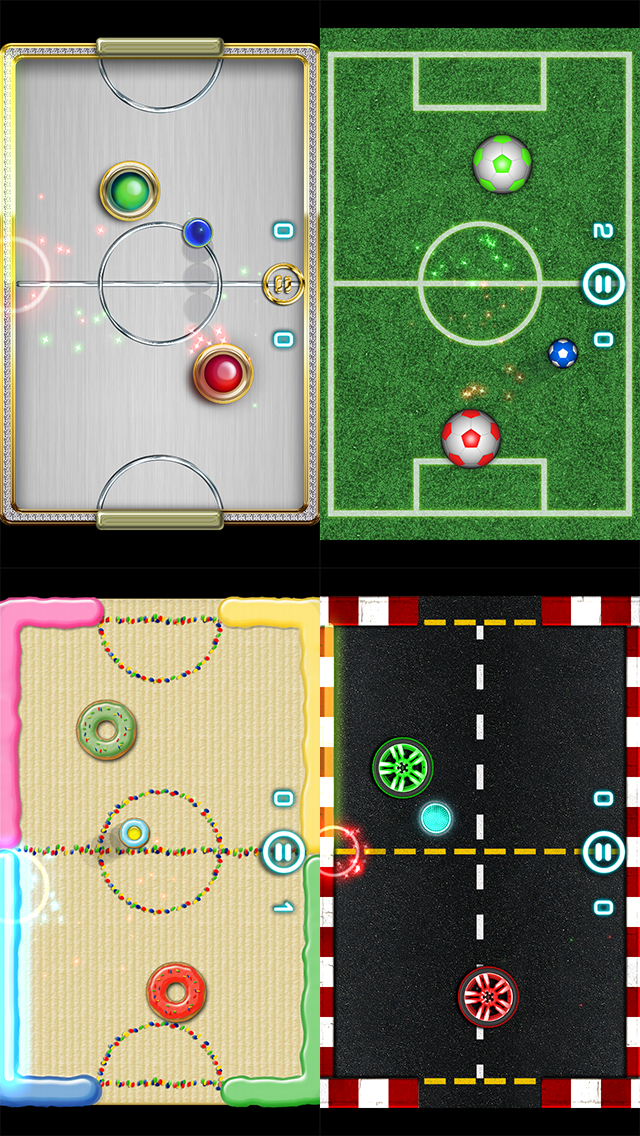 Glow Hockey 2 screenshot 4
