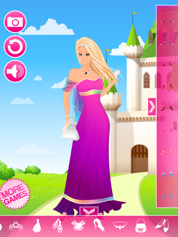 Скриншот из Dress-Up Princess - Dressup, Makeup & Girls Games