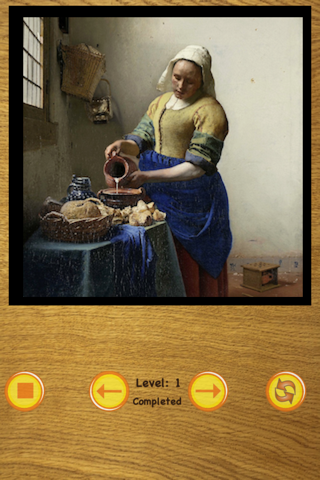 Golden Age Painting Puzzle (Famous Museum Pictures) screenshot 2