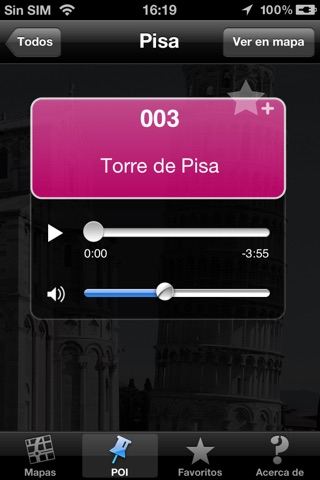 Pisa audio guía turística (audio en español) screenshot 3