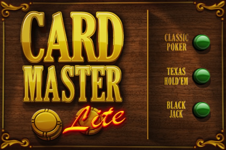 Card Master Lite - Texas Hold'em - Poker - Blackjack screenshot-4