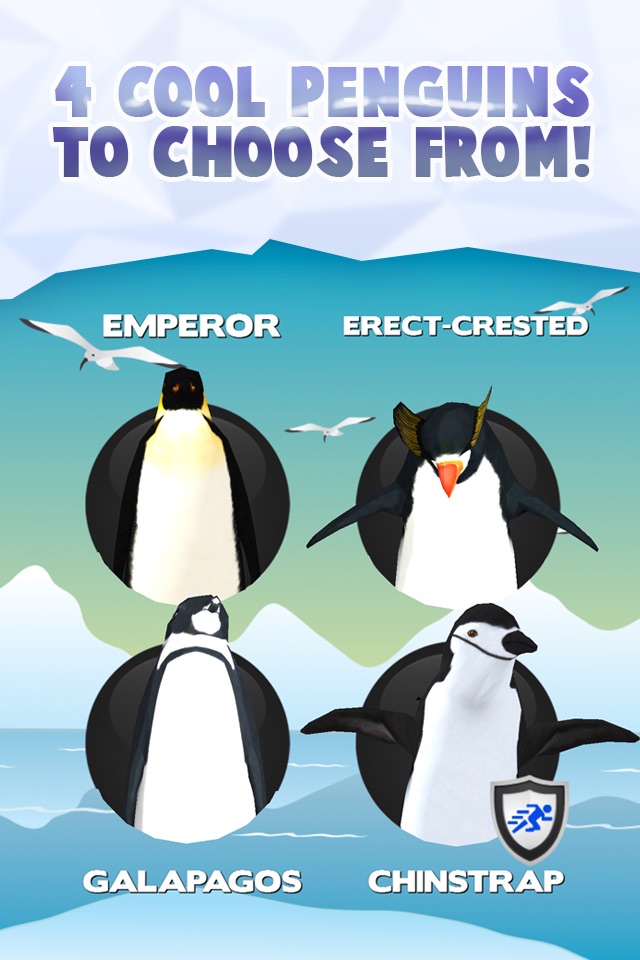 Fun Penguin Frozen Ice Racing Game For Girls Boys And Teens By Cool Games FREE screenshot 4
