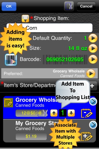 SHOPPING LIST - Shopping made Simple (GROCERY LIST & MORE) screenshot 4