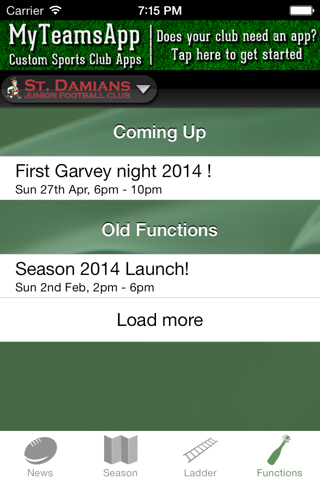 Old Paradians/St Damians Football Club screenshot 3