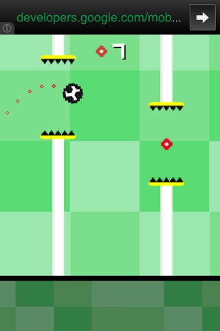 Flappy Soccer Ball - Brasil screenshot 3