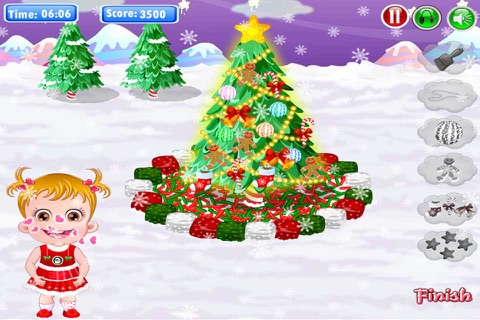 Baby Make Snowman - Holiday for Kids & Baby Game screenshot 3