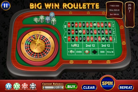 Big Win Roulette Free: ultimate vegas casino winning experience screenshot 3
