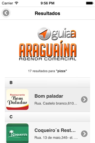 Guia Araguaina screenshot 2