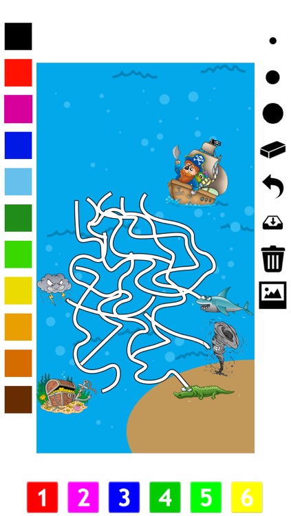 Labyrinth Learning games for children age 3-5: Help the animals to find their way through the maze screenshot-4